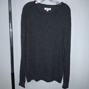 Goodthreads gray Merino wool crew neck sweater Sz XL long sleeve